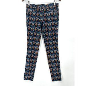 Pilcro Letterpress Womens Pants Serif Batik Corduroy Skinny Multicolor Size 26
